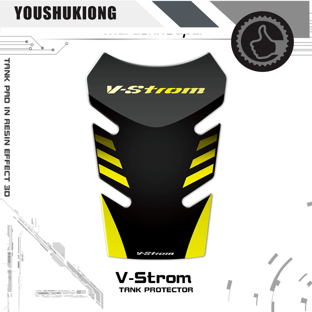 

3D наклейки из углеродного волокна для украшения аквариума, подходят для SUZUKI V-дополнительный 650 1000 DL 650 1000 V Открытый