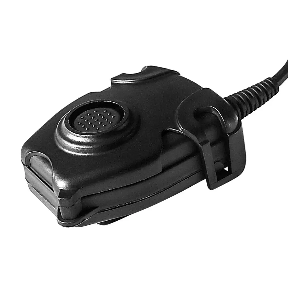 Tactical Throat Headset Outdoor Portable Neckline Tactical Throat Microphone Vacuum Sound CS Headset +tactical PTT U94 PTT