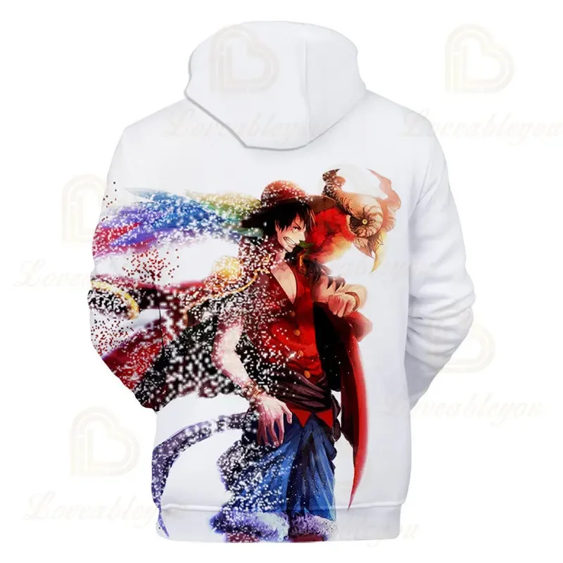 Аниме цельные толстовки с 3D принтом пуловер свитшот Обезьяна D Luffy Ace Sabo Shanks закон