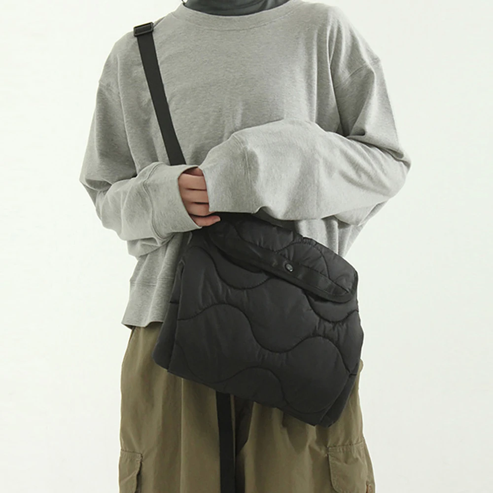 Модная стеганая женская сумка на плечо дизайнерские мягкие сумки через для