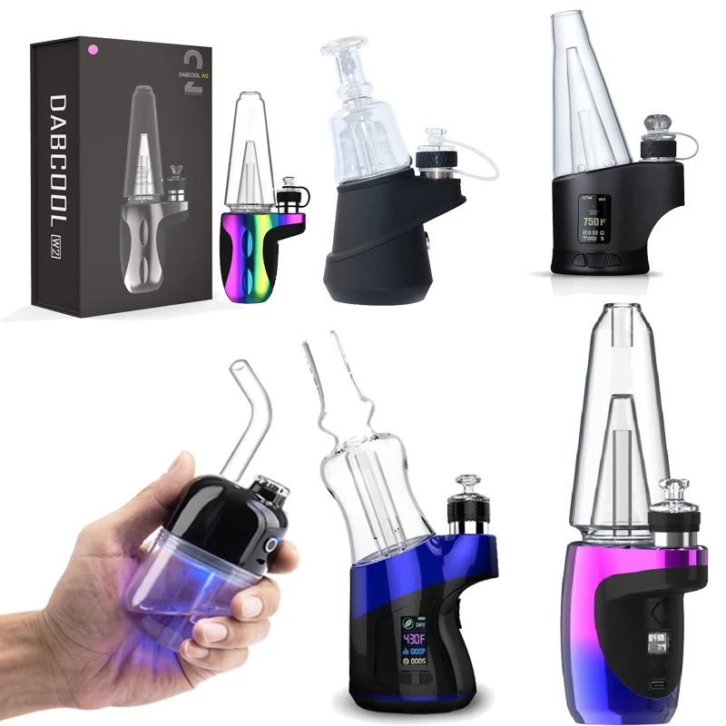 

Various Styles SOC Electric DabRig Kit PUFFCO Vapor Settings for Enail Wax Concentrate Shatter Budder Electronic Smoking Hookah