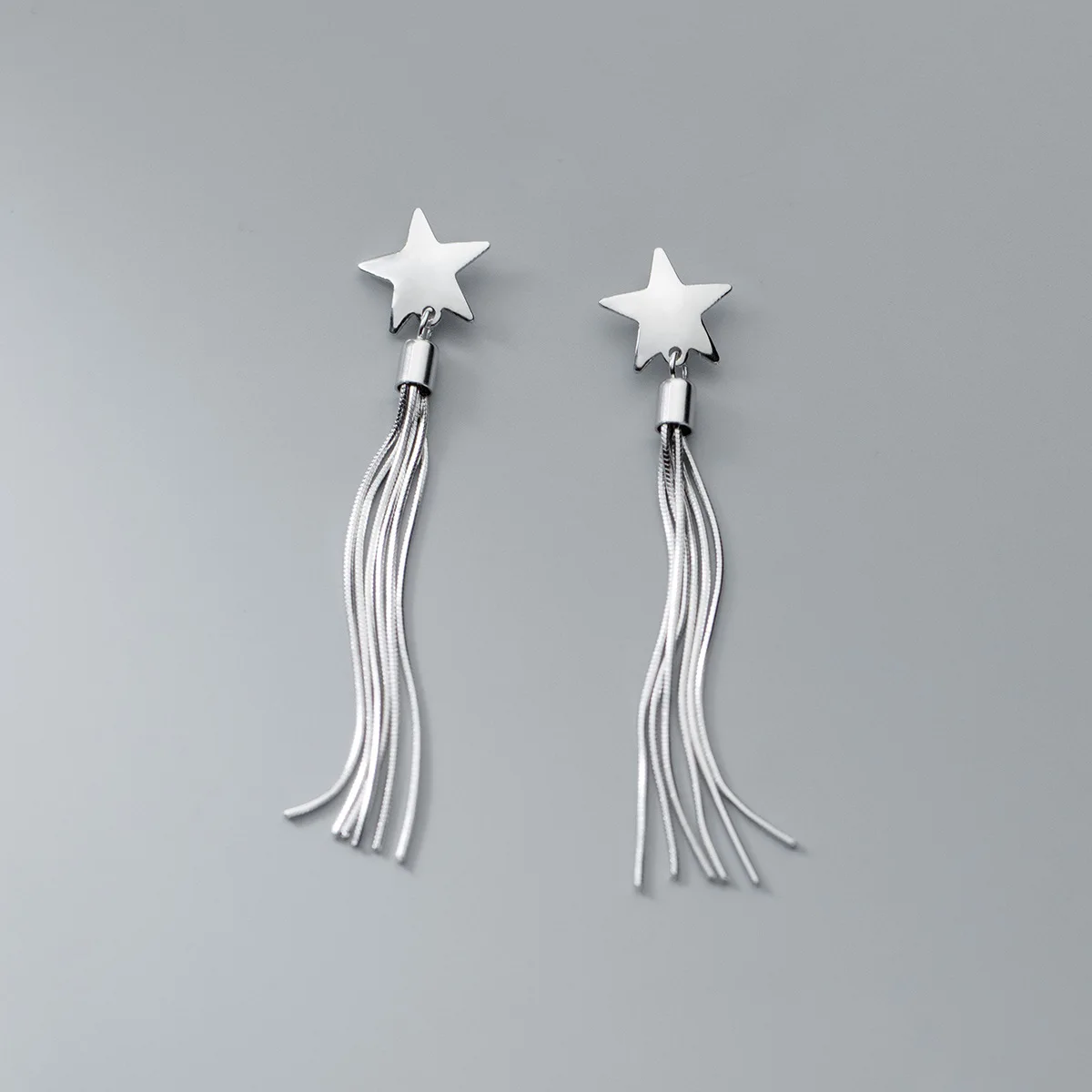 

Серьги-подвески из серебра 100% пробы для женщин и девушек, B052