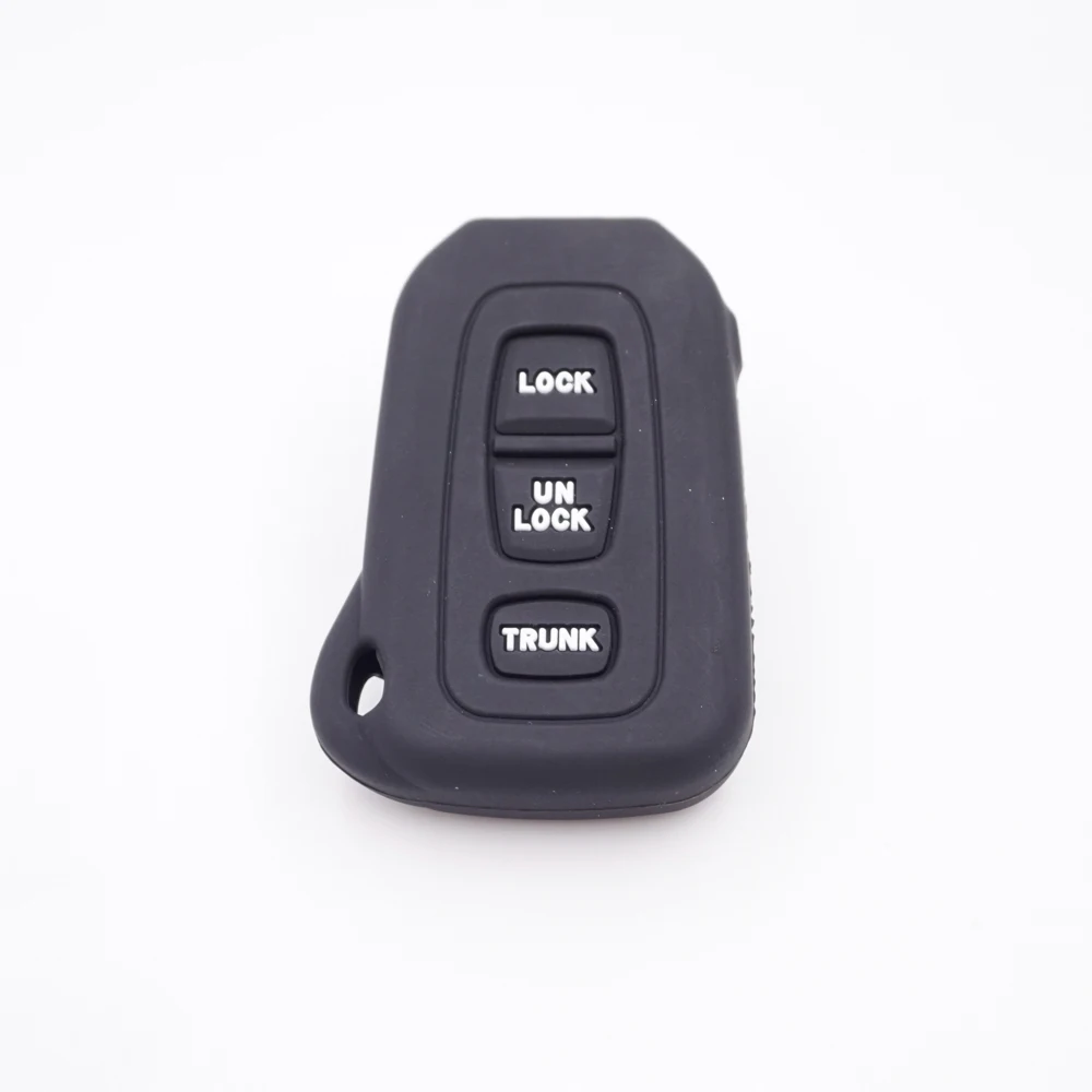 Xinyuexin Old Model Remote Key Holder Case for Lexus RX330 LS430 RX350 2002-2006 2/ 3 Button Silicone Car Key Cover Case Shell
