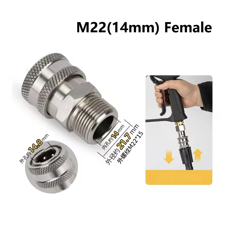 

Комплект переходников для мойки высокого давления Kaikarai