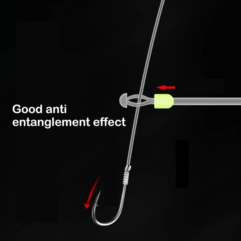 10 шт. двойной рыболовный крючок разделитель фиксированного расстояния сепаратор