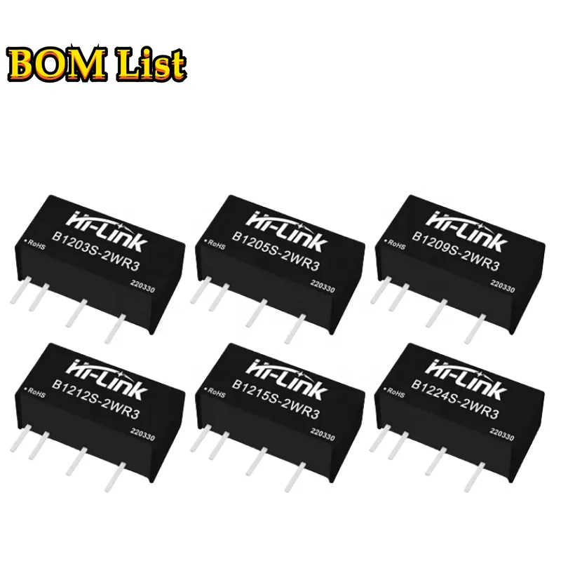 B1224S-2WR3 DC 12V TO DC 24V 83mA 2W изолированный модуль питания вместо B0505S-2WR2