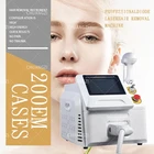 Диодный лазер для перманентного удаления волос, Платиновый лазер большой мощности 1200 Вт, 755, 808 нм, диодный лазер Александры с тремя длинами волны