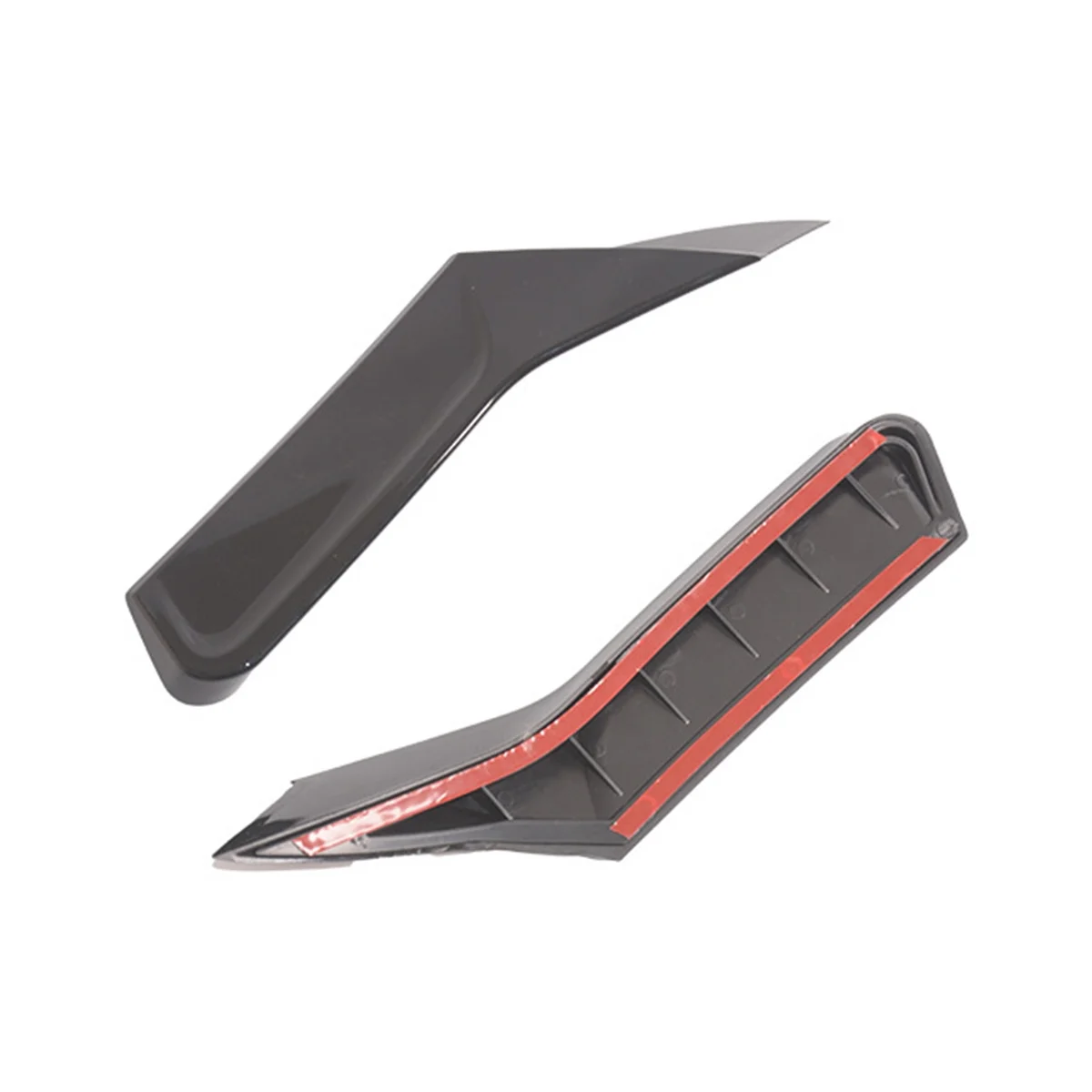 Боковые Спойлеры для VW Golf 8 задние ласты Rline внешние модификации оберточные