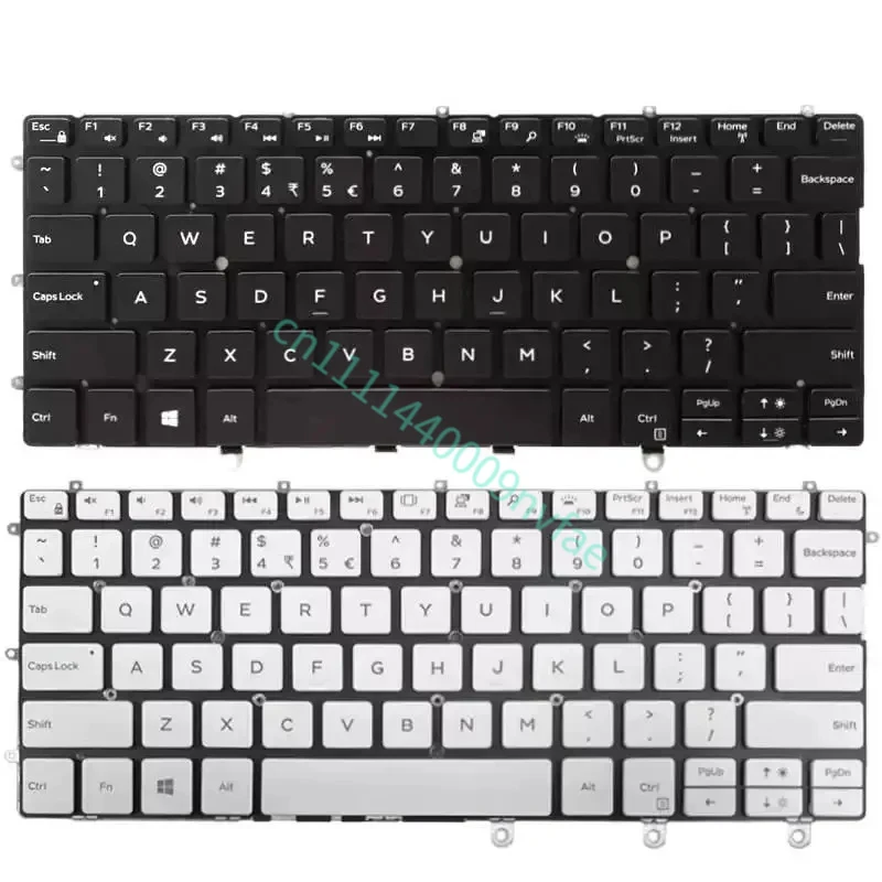Фото Клавиатура для ноутбука DELL XPS 13 9365 P71G 0WPCF9 PK131QS1A00 с подсветкой 0.3 (США) №1