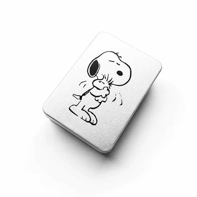 Прямоугольный Чехол-органайзер с изображением милого аниме в металлической