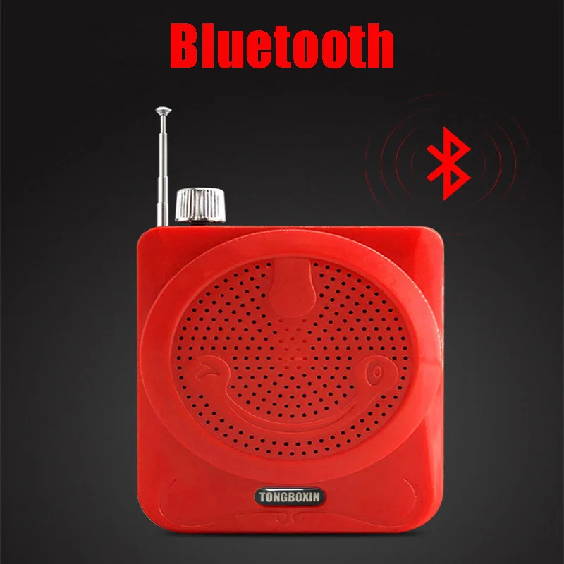 Портативный Bluetooth-динамик беспроводной FM-радиоприемник USB TF-плеер функция AUX от