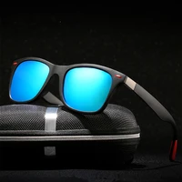 classic polarized sunglasses men women brand design driving square frame sun glasses male goggle uv400 gafas de sol