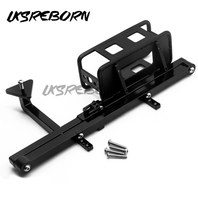 

Metal rear bumper with spare tire frame for 1/10 RC Crawler Car RC4WD D90 D110 Gelande II Upgrade parts