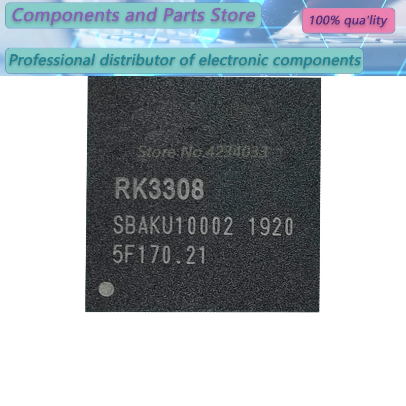 

1-10PCS RK3308 RK330 RK33 BGA NEW100% RK3308