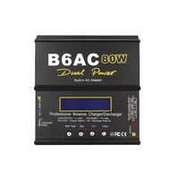 b6ac 80w 6a lipo nimh li ion ni cd acdc rc balance charger 10w discharger for rc car helicopter drone airplane battery
