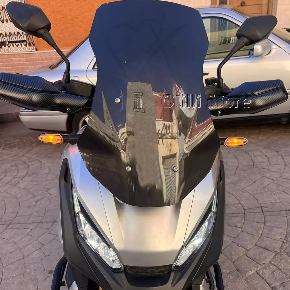 Фото Защита рук (наперстки) и ветровое стекло для мотоциклов Honda XADV750 X-ADV 750 2017-2024, CRF1000L CRF1000 Africa Twin Adventure Sports №2