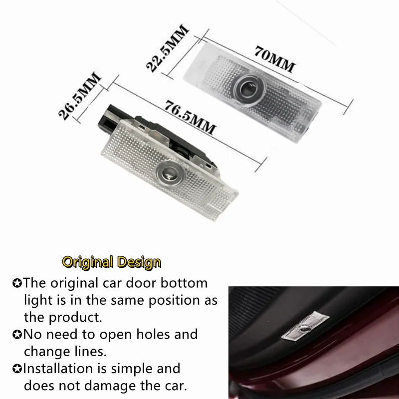 2pcs led car door logo light projector for dodge challenger srt demon scat pack charger emblem ghost shadow welcome light free global shipping