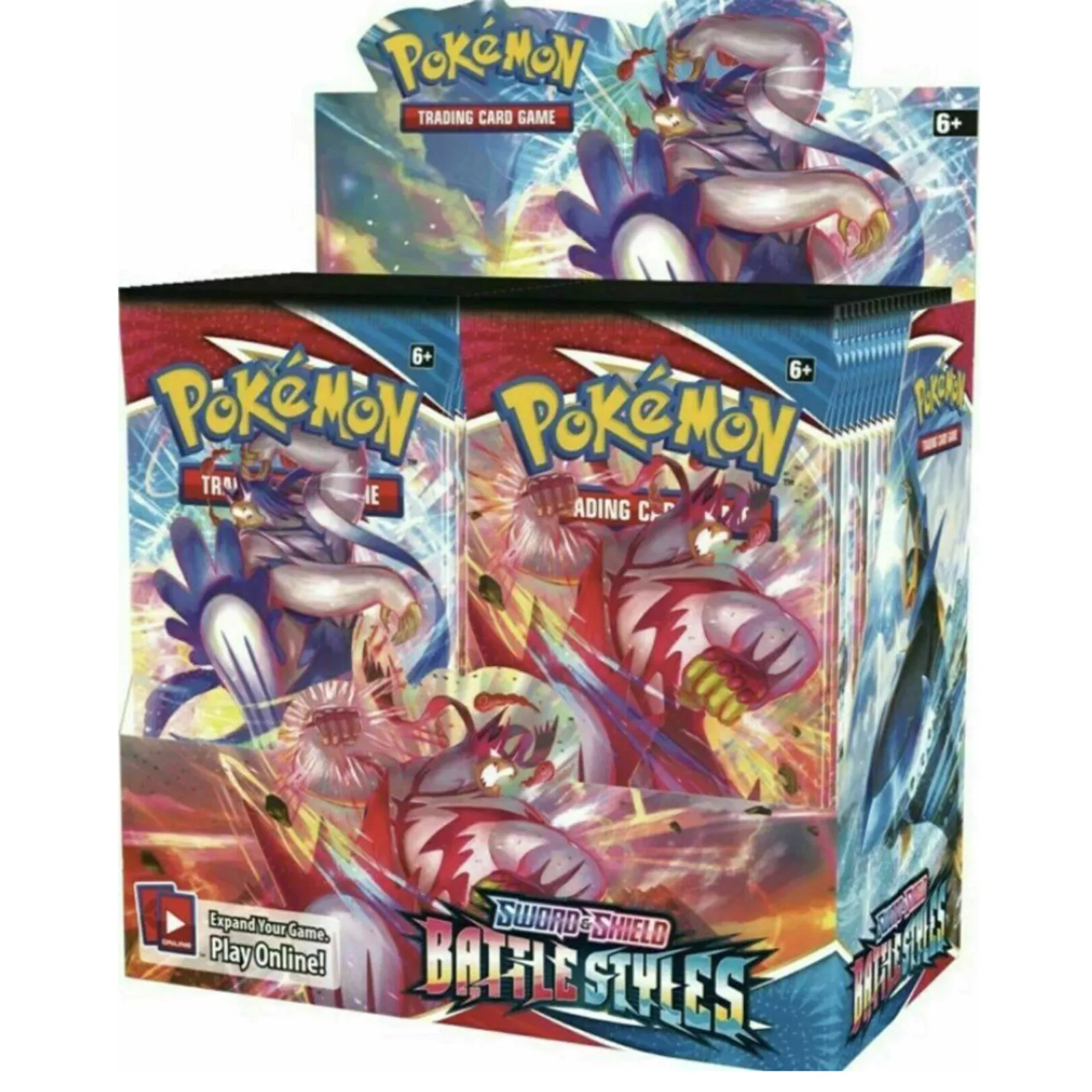 360 шт./коркор. английская версия Покемон меч и щит охлаждение эволюции усилитель