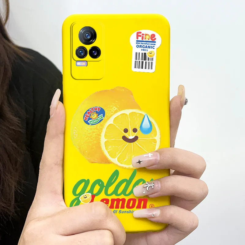 Для Vivo V21e V2061 Y73 4G чехол для телефона vivoV21e мягкий силиконовый новый дизайн