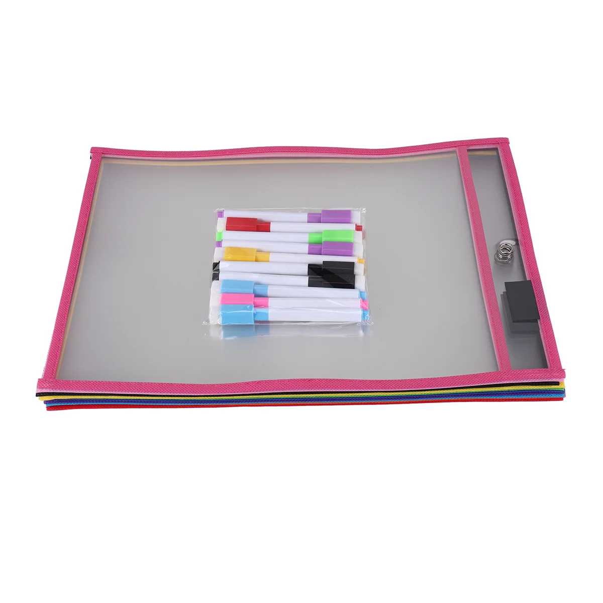 Рукава с карманами для сухого стирания (10 шт.) Держатели билетов на документы