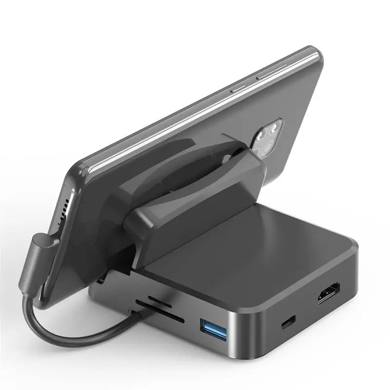 

Док-станция 8-в-1 с разъемом USB Type-C и 8 портами HDMI