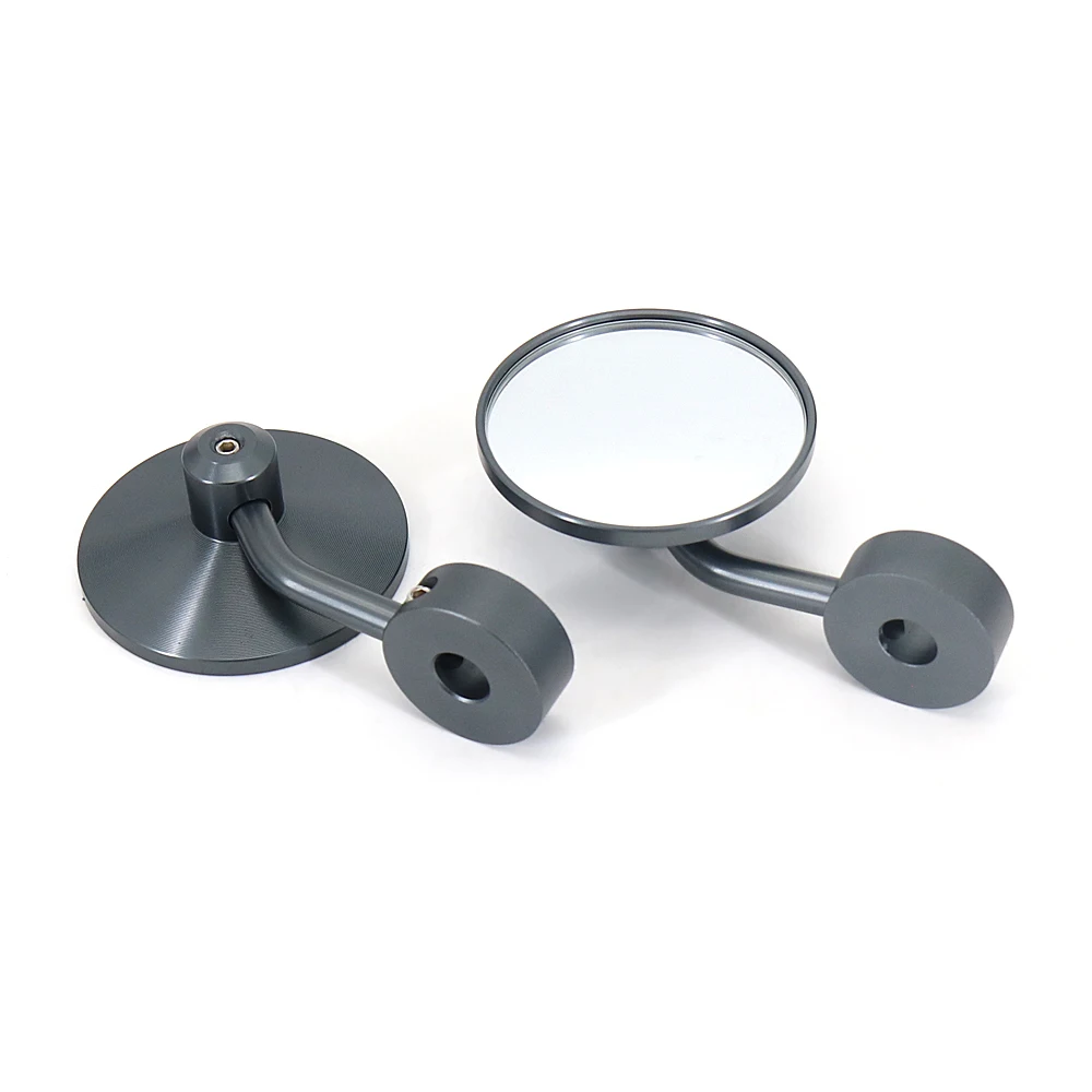 Мотоциклетные ручки заднего вида торцевые зеркала круглое выпуклое зеркало