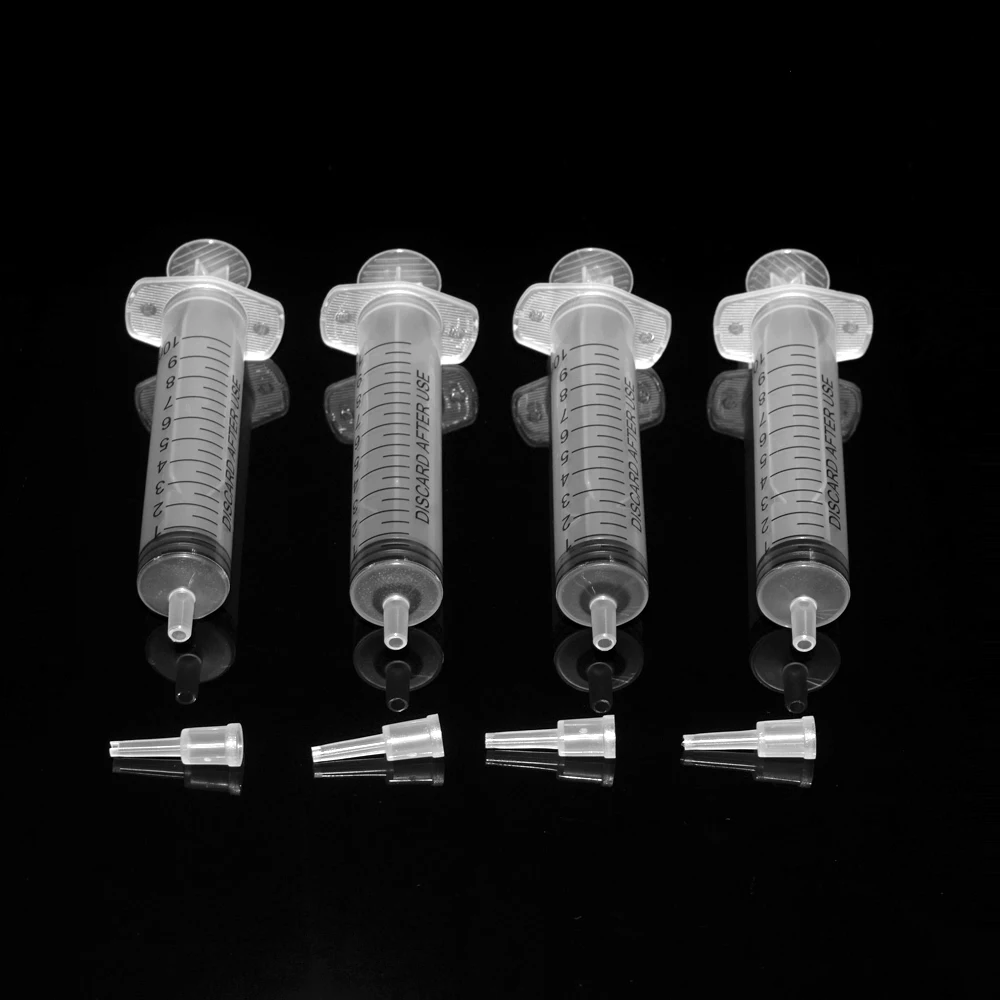 

4 шт., инструмент для заправки чернил, 10 мл, шприц с тупой иглой для EPSON Canon HP Brother СНПЧ, резервуар, многоразовый картридж, набор чернил