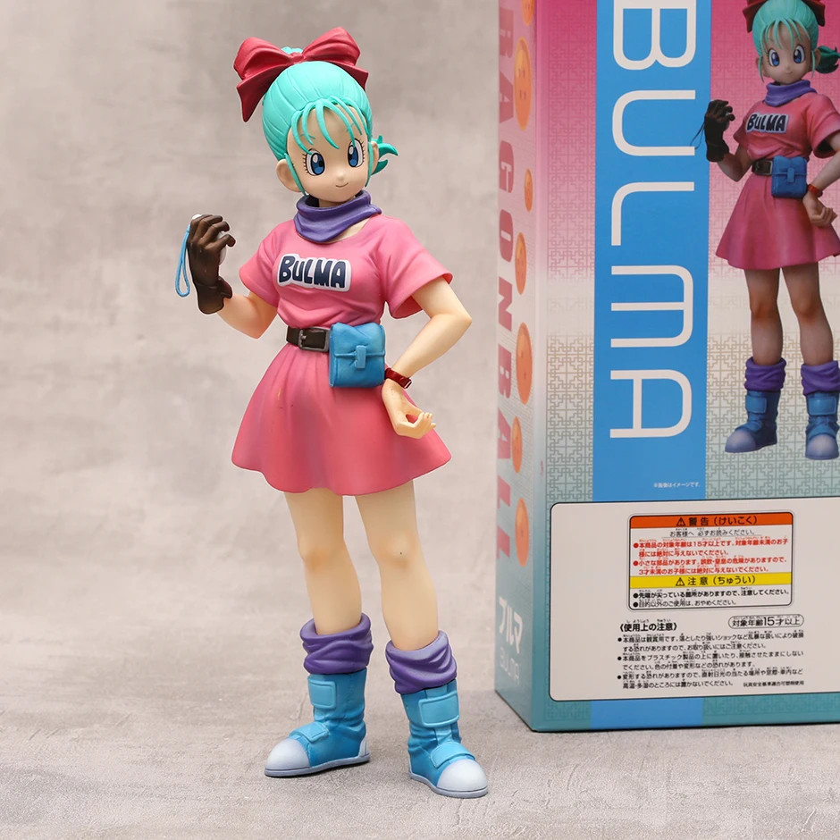 

Dragon Ball Young Bulma Collectible Figure Model Doll Toy Figurals Brinquedos