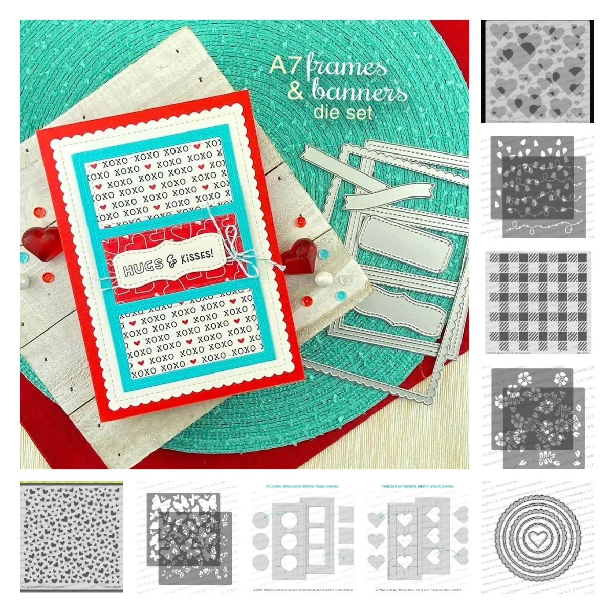 

Long Fish Tail Rectangle Metal Cutting Dies and Silicone Stamps Stencil DIY Scrapbooking Paper Handmade Album Stamp Die Sheets