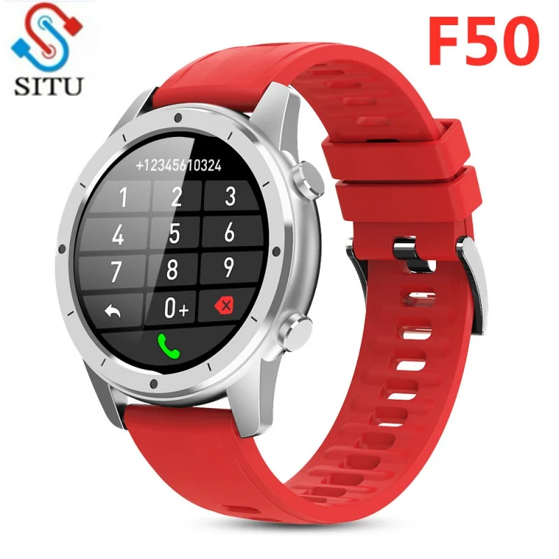 

AWIND 2020 F50 Bluetooth Call Smart Watch Men Custom Dial Full Touch Screen Smartwatch for Android IOS Women Sports Fitness Watc
