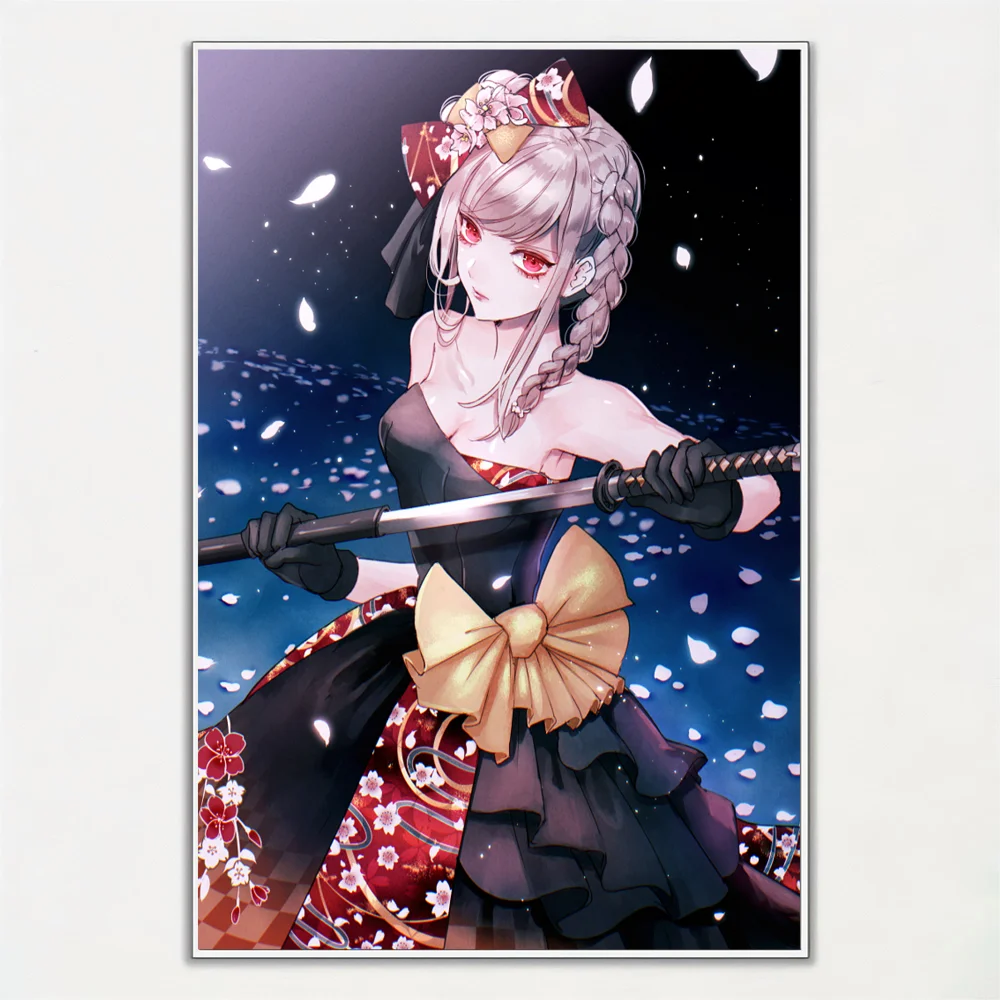 Anime Danganronpa Hot Poster Wall Art Home Decor Room Digital Painting Living Restaurant Kitchen