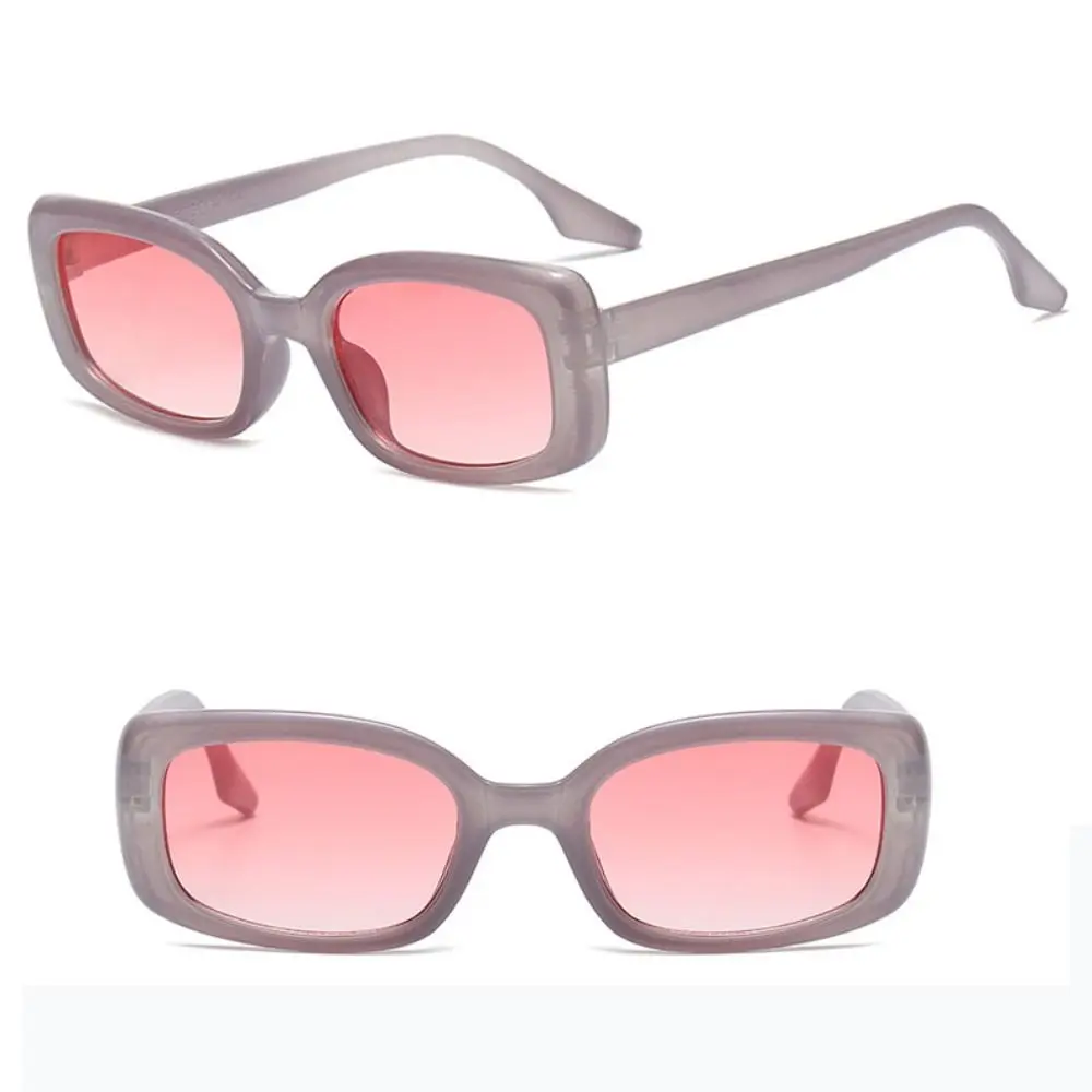 Солнечные очки в стиле панк с небольшой оправой антибликовые солнцезащитные