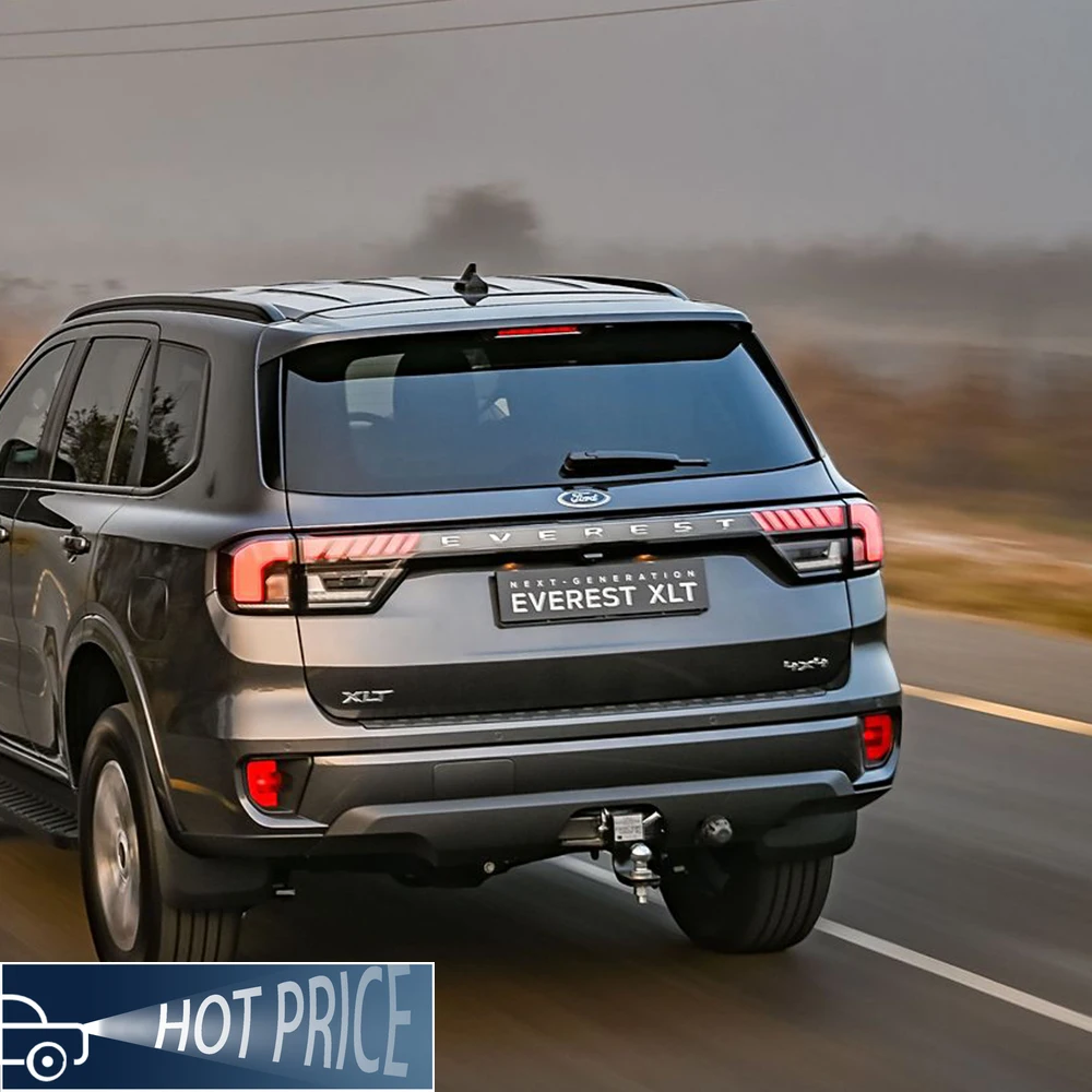 Фото Автомобильные фары для Ford Everest 2023-Now, автоматические задние фонари в сборе, обновленный эффект запуска, светодиодные сквозные задние фонари, инструменты, аксессуары №2