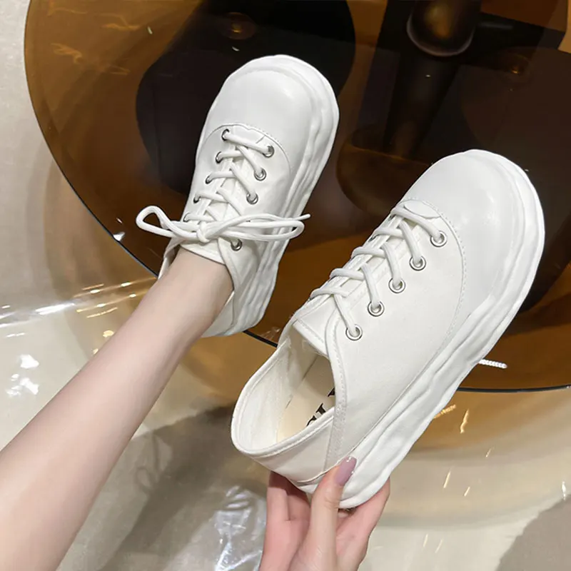 

Женские кроссовки с круглым носком, на платформе, дышащие кроссовки на толстой подошве, Повседневная Осенняя обувь, 2022