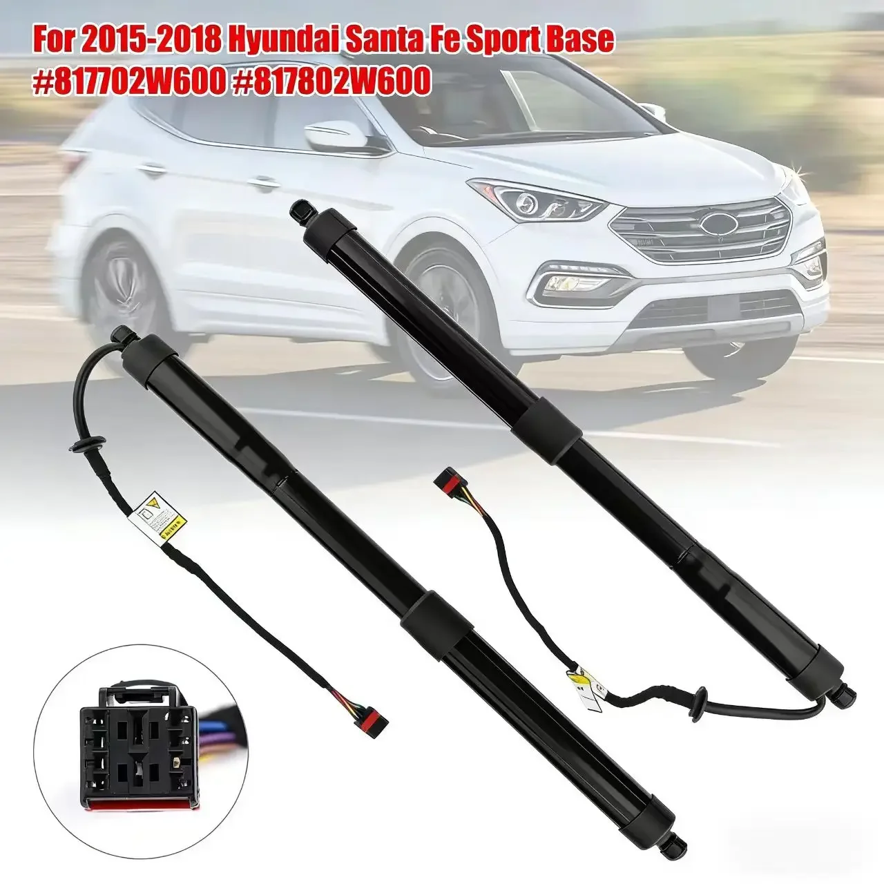 Фото Электрический амортизатор багажника 81770-2W600 для Hyundai Santa Fe F16 IX45 2015-2018, электропривод крышки багажника 817702W60 817802W600 №3