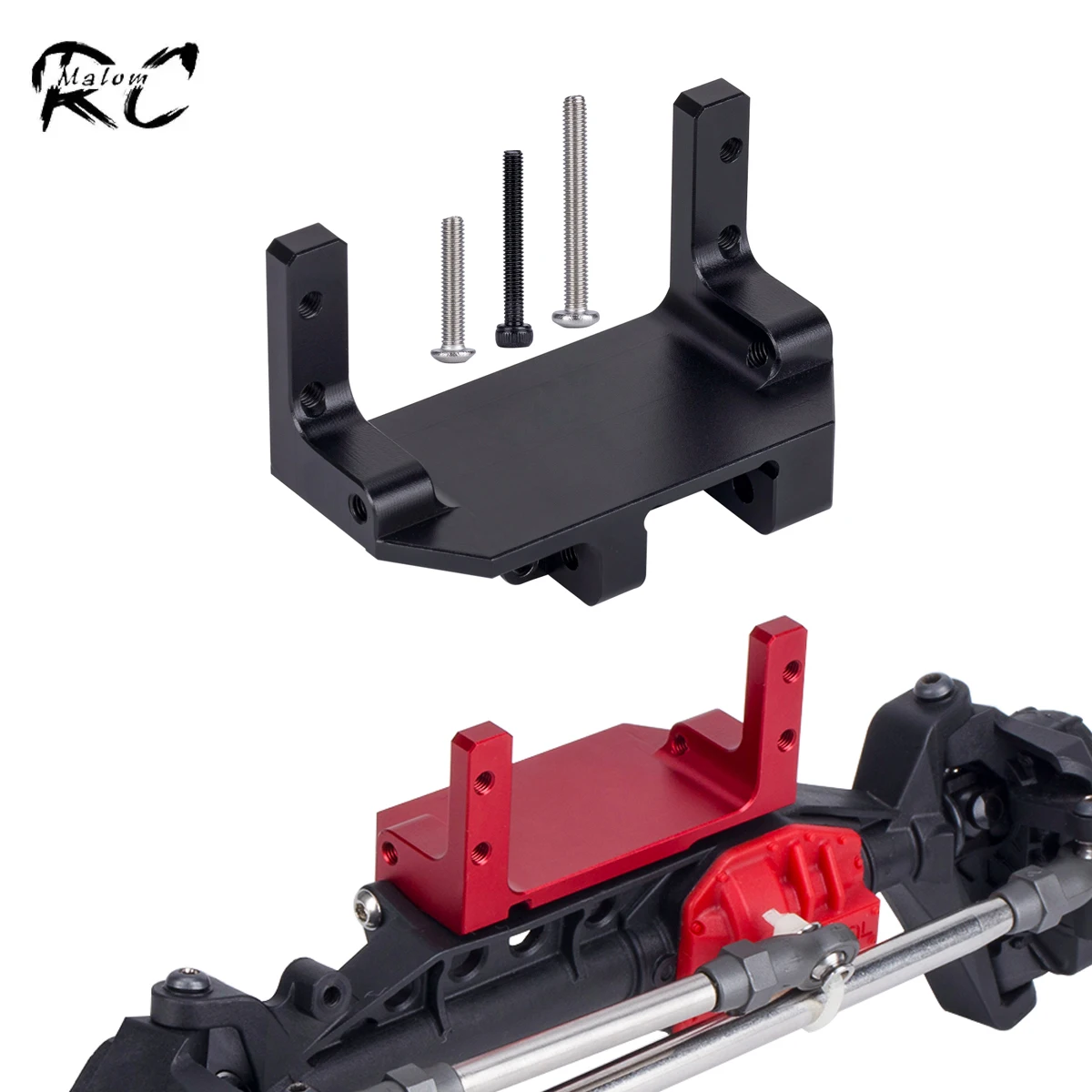 Фото Сервопривод AR45P из алюминиевого сплава на осевом креплении для 1/10 RC Car Crawler SCX10 III, обновленные детали для портальной оси №1