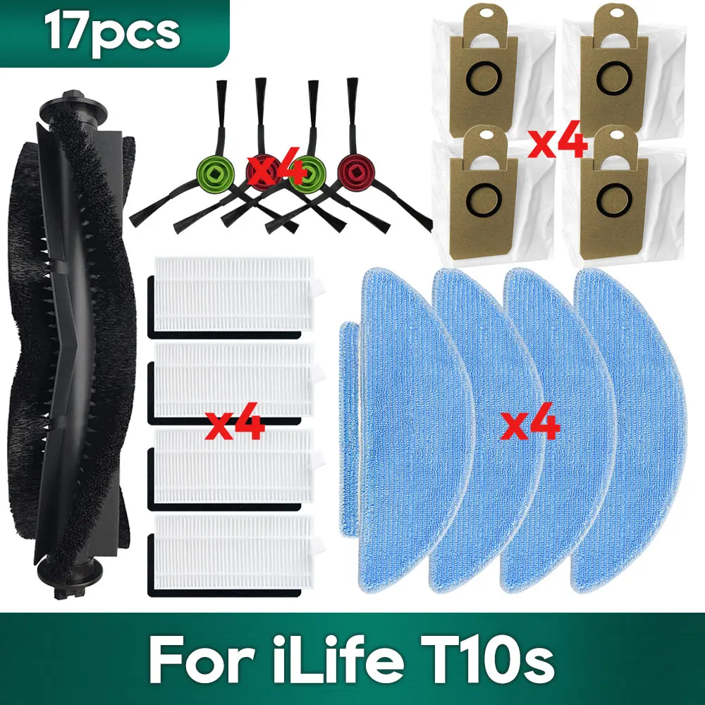 

Комплект запасных частей для робота-пылесоса iLife T10s