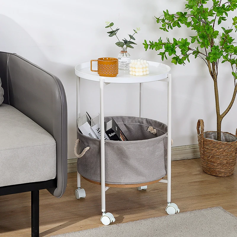 

Круглый журнальный столик для современного письма в скандинавском стиле, дизайнерская Минималистичная мебель