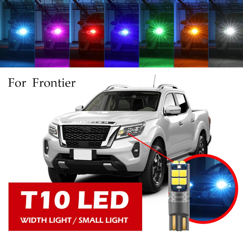 

1ps T10 LED W5W For Nissan frotier Side Door Light, Small Headlight, Car Boot, License Plate Light