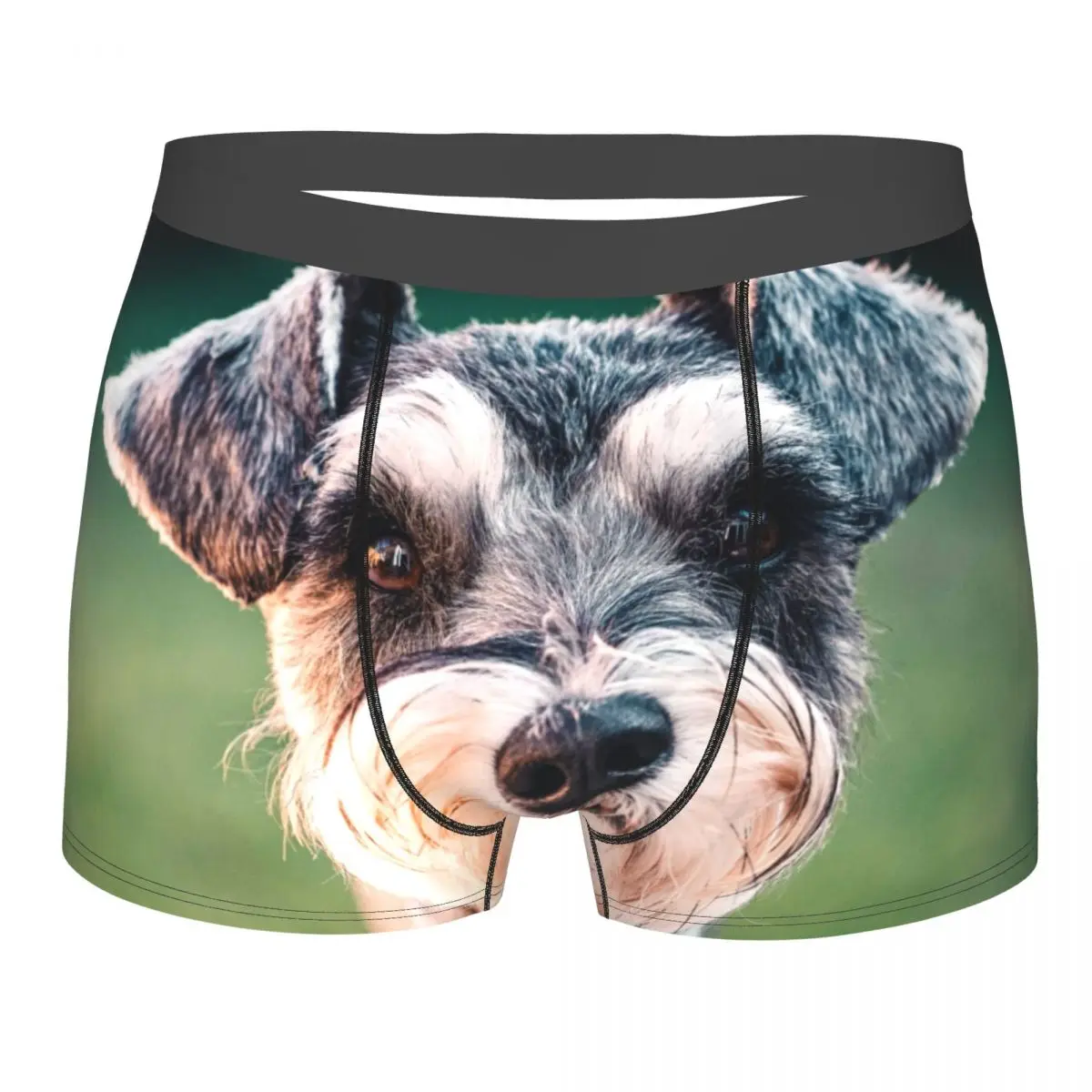 

Men's Panties Underpants Boxers Underwear Miniature Schnauzer Sexy Male Shorts