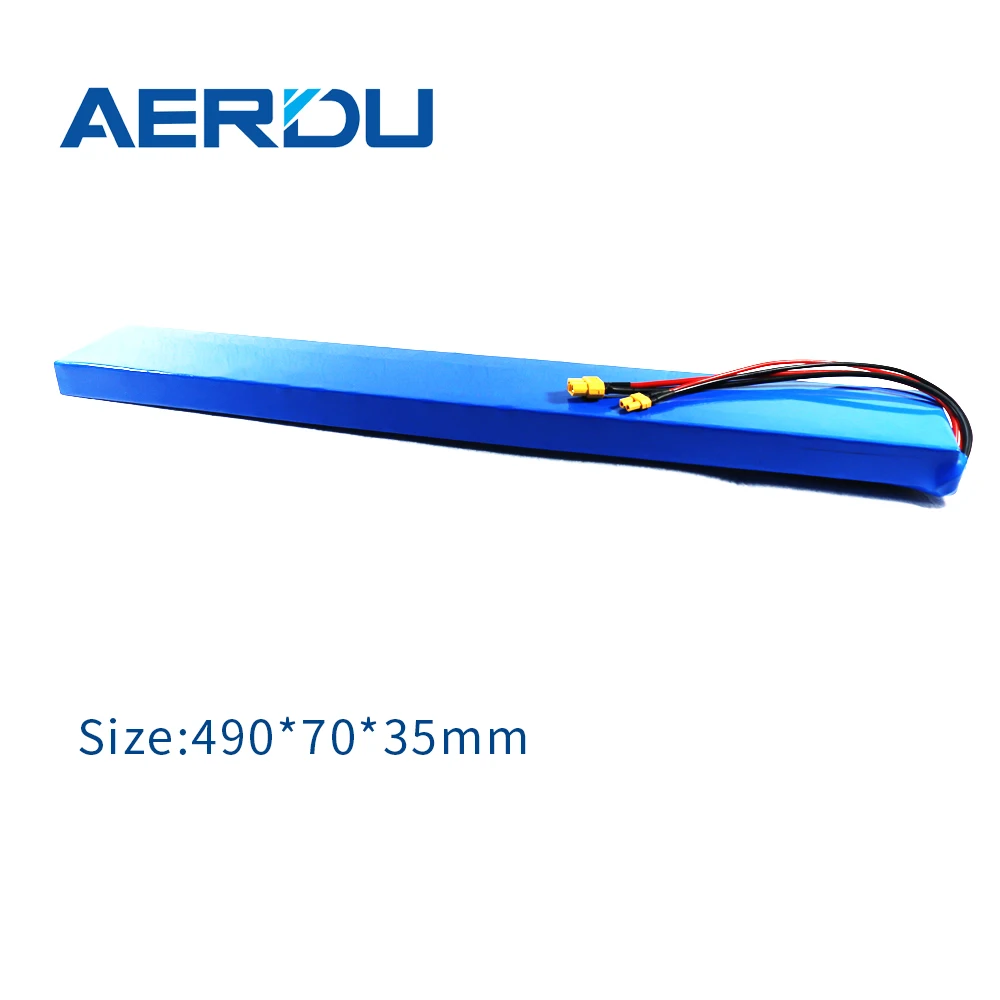 

AERDU 24V 6S4P 14AH 3500mAh Cells XT60F+M Pulg 18650 Li-ion Battery Pack Built-in BMS for 350W Electric Bicycle Ebike Motorcycle