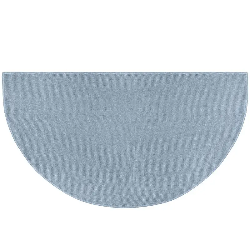 

Fireplace Fireproof Mat Flame Retardant Heat Insulation Semi-circular Foot Pad For Family Non-slip Fireproof Practical Hearth