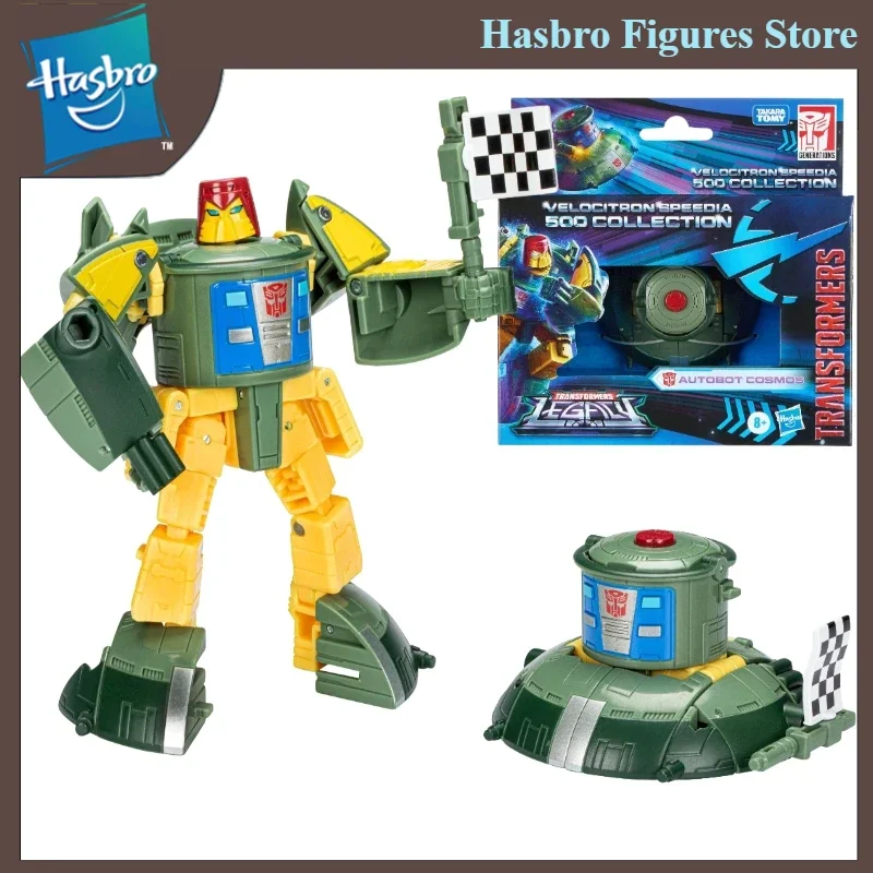 В наличии Hasbro Transformers Legacy велоцитрон Speedia 500 Deluxe Autobot Cosmos 14 см Фигурки робота