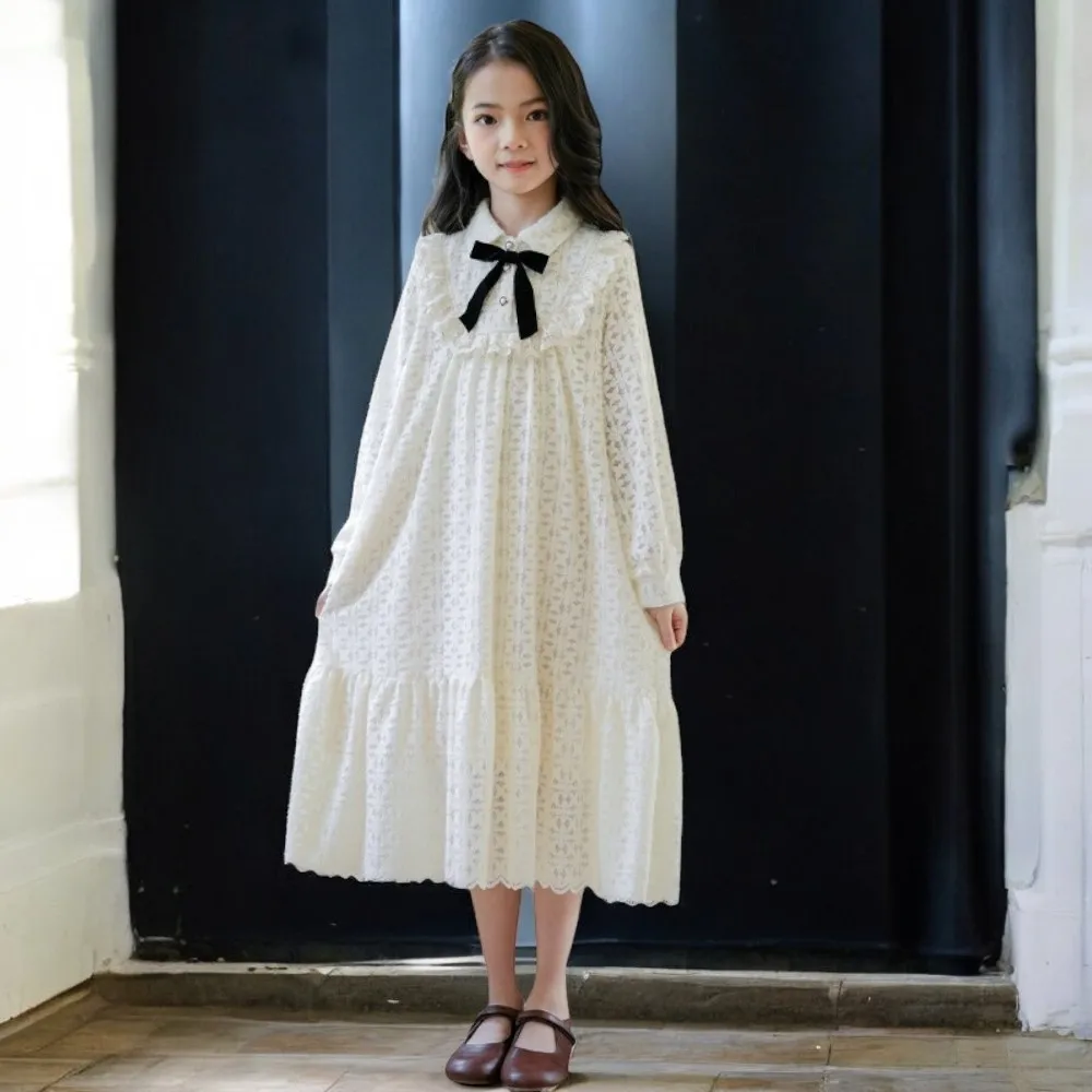 Кружевное платье для девочек