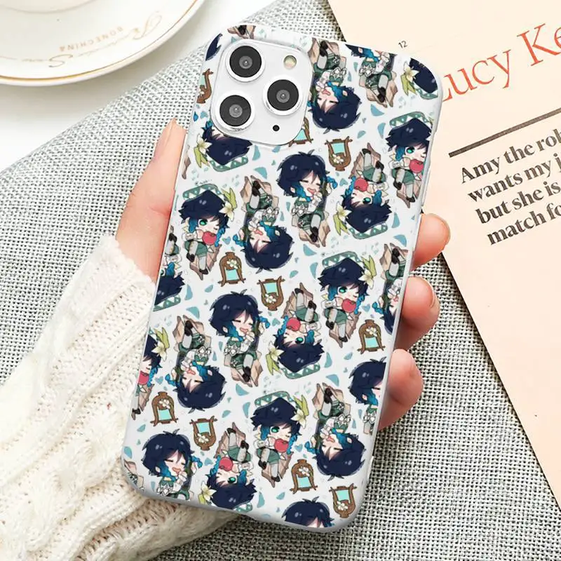 Популярный популярный игровой чехол для телефона Genshin Impact iPhone 6 7 8 11 12 13 s mini pro X XS XR