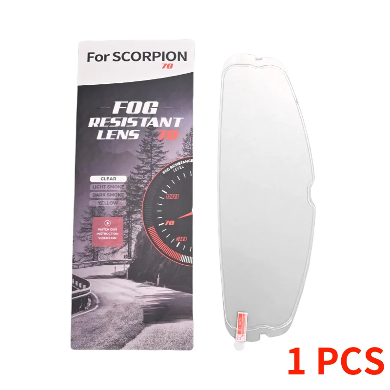 

Противотуманная пленка R1 для Scorpion exo 1400 Carbon, R1 Air, exo520 exo391, козырек для мотоциклетного шлема