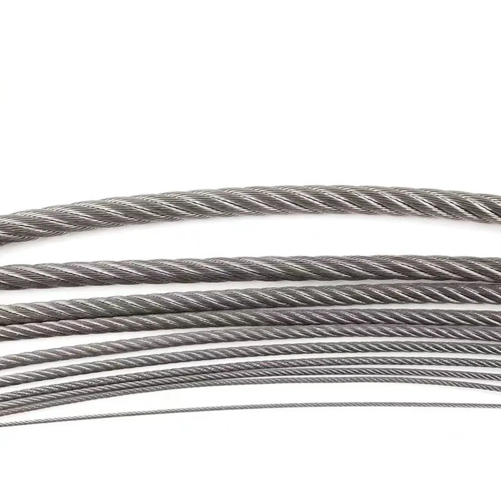 Прямые продажи с фабрики диаметр 0 3 мм 5 1 2 стальной трос веревка для белья