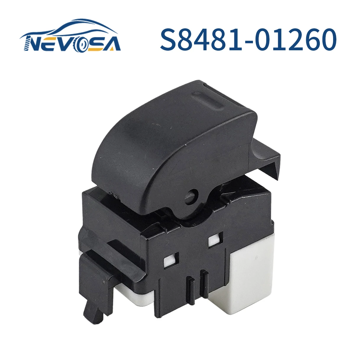 

NEVOSA S8481-01260 For HINO TRUCK 500 / 700 12V Electric Power Window Lift Control Switch Passenger Side 5Pins Red