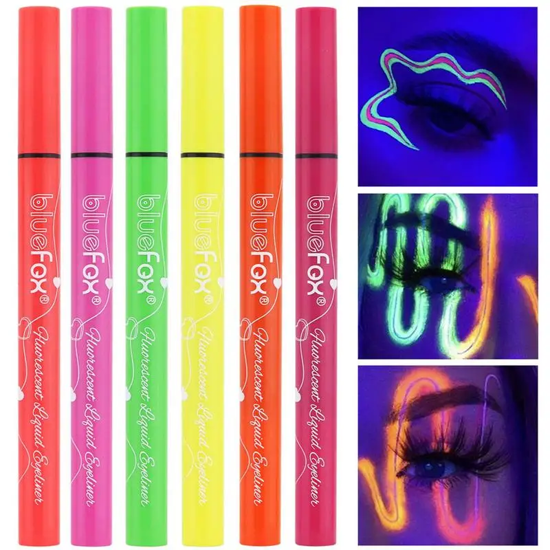 S Festival Eye Makeup Essentials Glow In The Dark Party