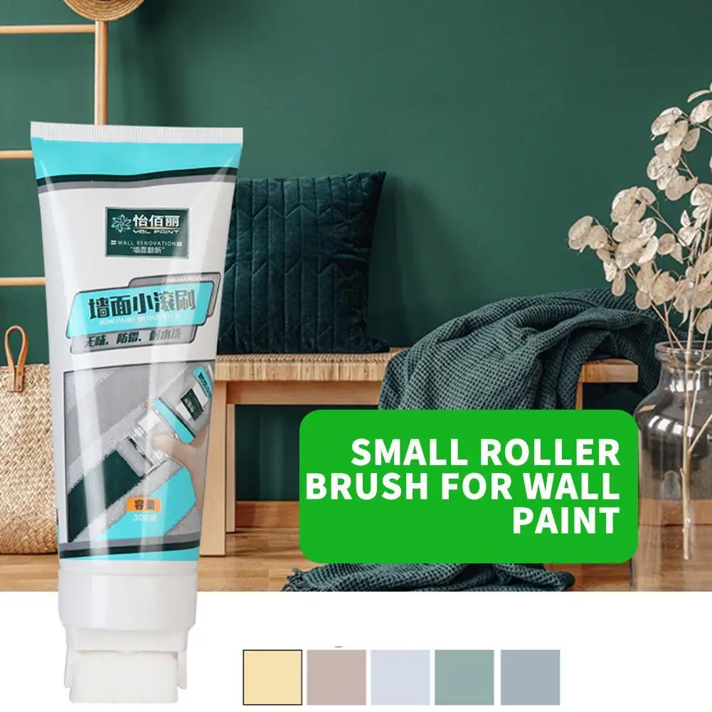 

Small Rolling Brush Wall Latex Paint Wall Mending Agent Wall Repair Cream With Scraper Paint Valid Mouldproof Quick-Drying Patch